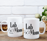 Labrador Mom Personalized Mug