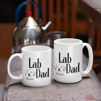 Labrador Dad Personalized Mug