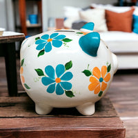 Personalized Painted Piggy Bank