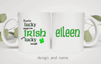 Personalized Irish Mug