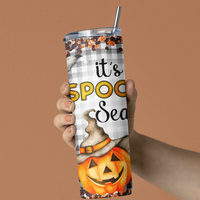 Halloween Pumpkin 20 oz Skinny Tumbler