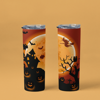 Halloween Haunted House Tumbler