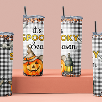 Halloween Pumpkin 20 oz Skinny Tumbler