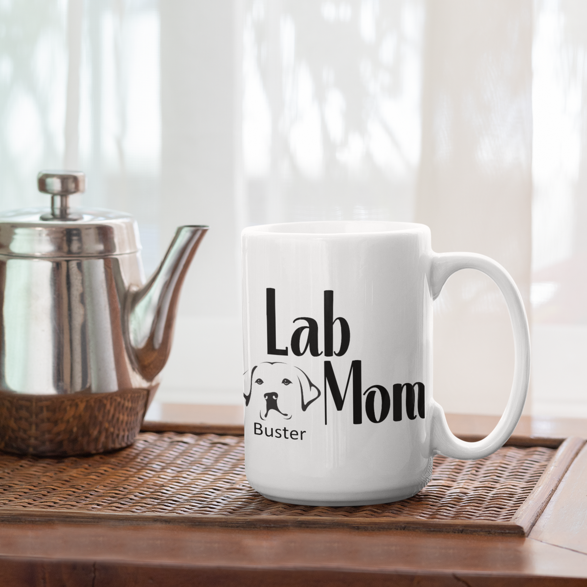 Labrador Mom Personalized Mug