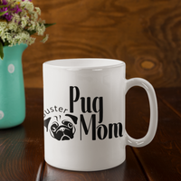 Pug Mom Personalized Mug