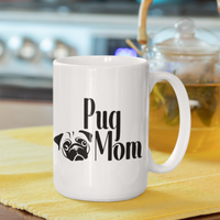 Pug Mom Personalized Mug