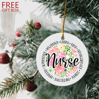 Nurse Holiday Ornament