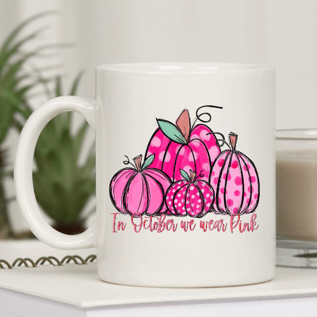 Breast Cancer Pink Ribbon Mug