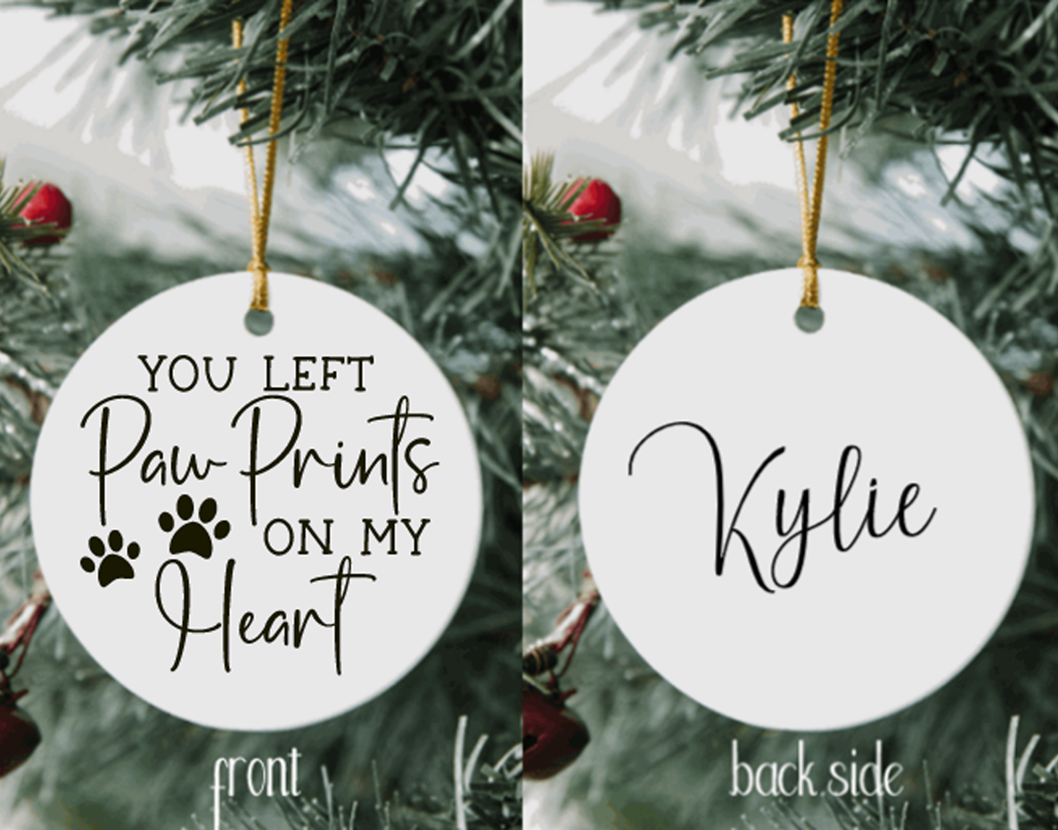 Pet Memorial Christmas Ornament