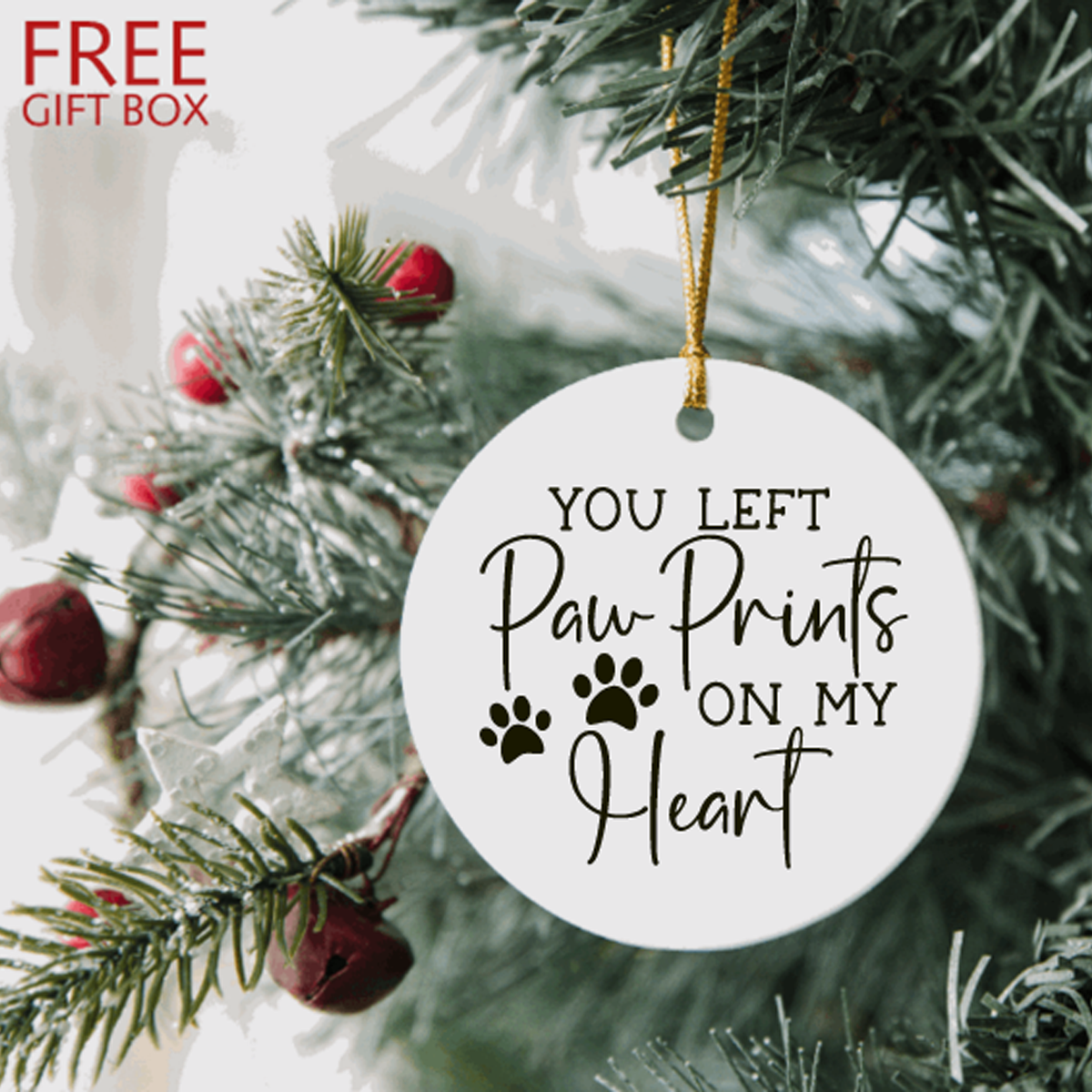 Pet Memorial Christmas Ornament