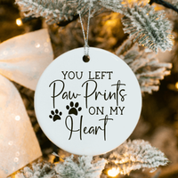 Pet Memorial Christmas Ornament