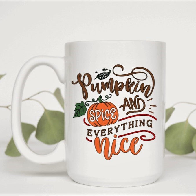 Pumpkin Spice & Everything Nice Coffee Mug