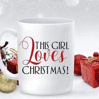 This Girl Loves Christmas Mug