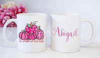 Breast Cancer Pink Ribbon Mug