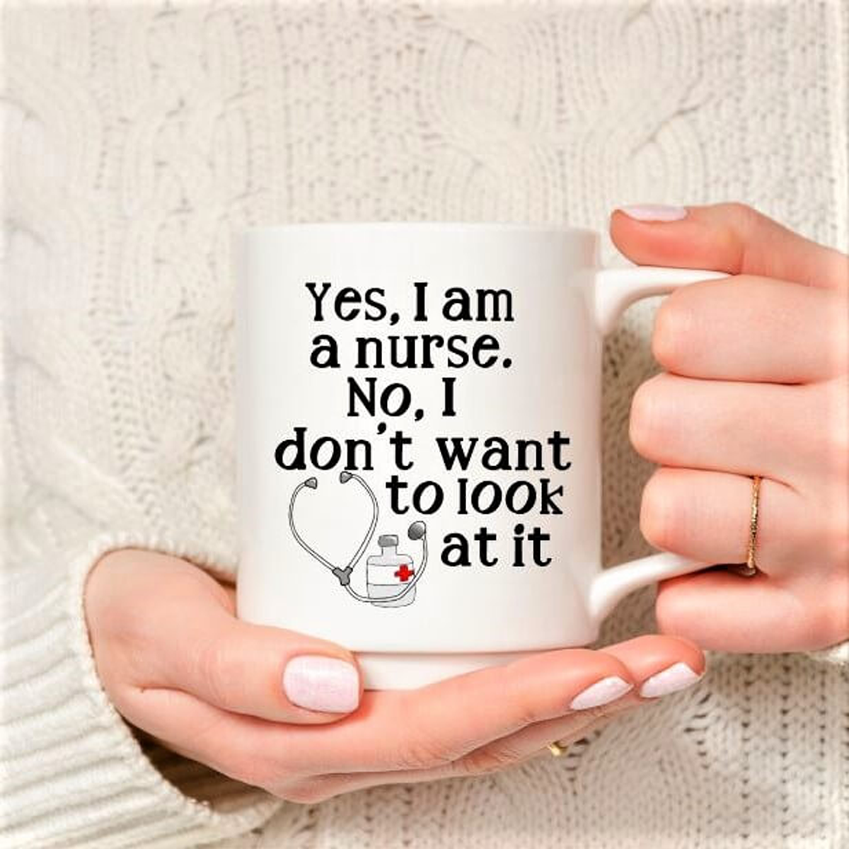 Funny Personalized Nurse Mug