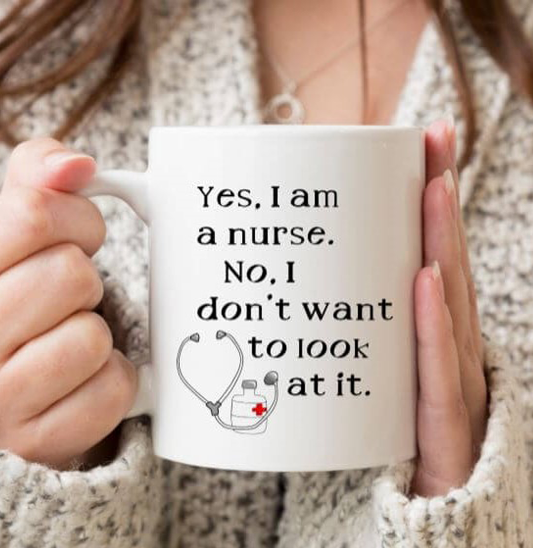 Funny Personalized Mug for Nurses